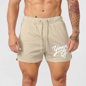 NWT YOUNG LA - 104 Legacy Shorts XL TAN